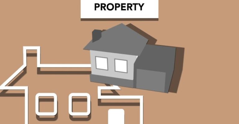 Home Value - Illustration of house for private property representing concept of investing in purchase of real estate